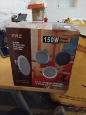 PYLE IN-CEILING 2-WAY 150W SPEAKER SYSTEM PDIC80, IN CEILING SPEAKER,