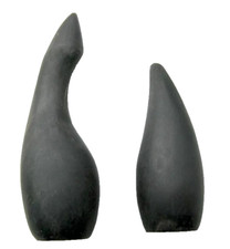 Buffalo Horn Longbow Nocks ( one pair )