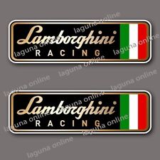 lamborghini racing Logo Gloss Weatherproof Decal Sticker