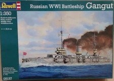 Revell 1/350 Gangut Russian Battleship Sevastopol Class Dreadnought Model Kit