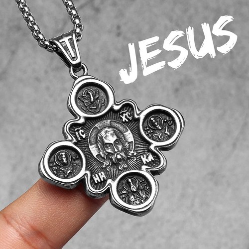 Silver orthodox jesus - orthodox, christ