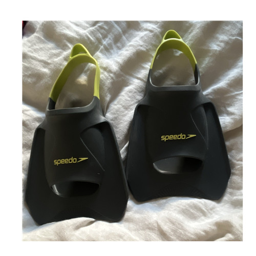 Speedo biofuse fins grey and - grey,