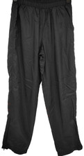 Nike Black Training Trousers mesh lined Med W28-32in Leg 31inch Used EBSK4442