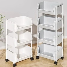 Slim Storage Trolley Narrow