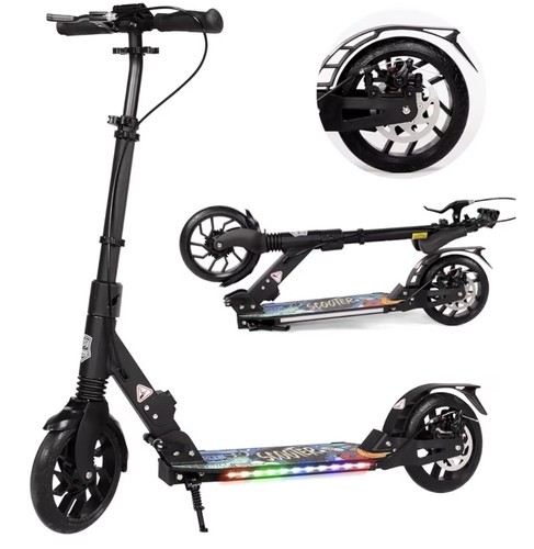 Scooter 200mm big - big, wheels