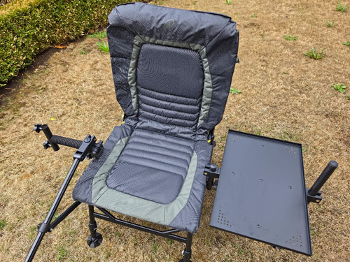 Huge carp fishing setup job - fishing,