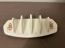Vintage M&S Harvest Ceramic Toast Rack. VGC