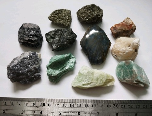 Raw crystal and - raw, mineral