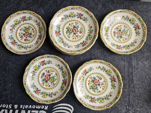 Coalport ming rose tea - tea, side
