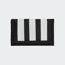 adidas 3 Stripes Velcr-o Zip Wallet - Black/White GN2037