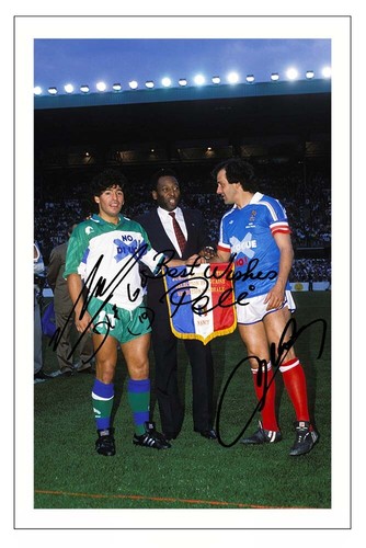 Pele diego maradona michel - pele,