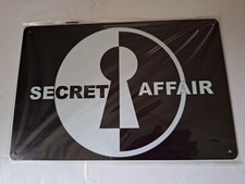 Secret Affair Metal Sign Mod