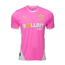 SOUTHAMPTON FOOTBALL SHIRT Adult  Large Pink 3rd 2024-2025 Away Top Official