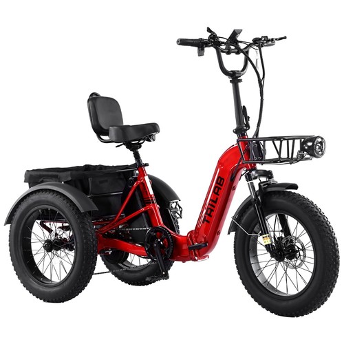 Folding electric tricycle for - electric,