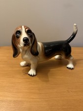 Beautiful vintage ‘Coopercraft’ china Bassett Hound In Perfect Condition