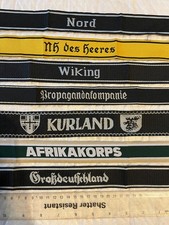 German Army  WW2 Bevo Cuff