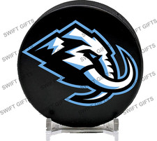 Utah Mammoth Ice Hockey Puck 6oz regulation size and weight EIHL NHL