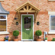 Dunster House Wooden Porch