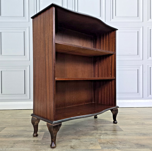 Vintage mahogany bookcase - bookcase,