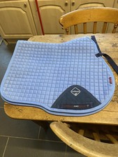 Lemieux Suede Effect Saddle Pad  Cornflower Large  VGC