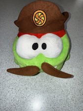 Cut the Rope Om Nom Pirate 8" Plush Soft Toy ( 2015 ) PMS - Rare 