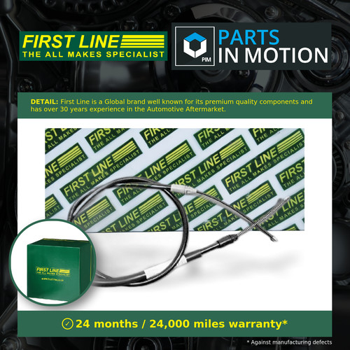 Handbrake cable fits - cable,