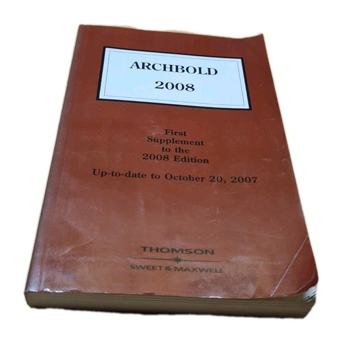 Archbold 2008 first supplement - 2008,