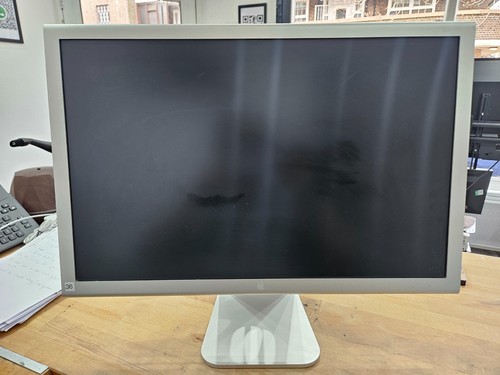The apple cinema display - the,