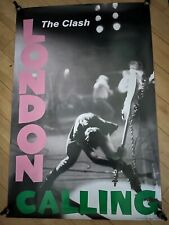 The Clash London Calling Rare official Dorisimo Exhibition Poster