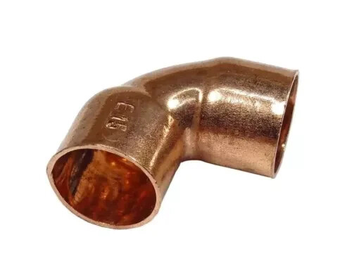 Copper elbow fittings end feed - copper,