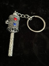 PRAYER WHEEL  KEY RING/
