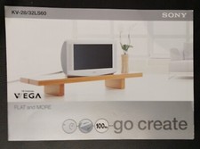 SONY 2002 WEGA Television SU-28LS60 SU-32LS60 Product Guide Catalogue Brochure