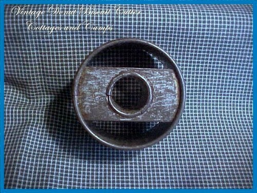 Antique primitive tin metal - antique,