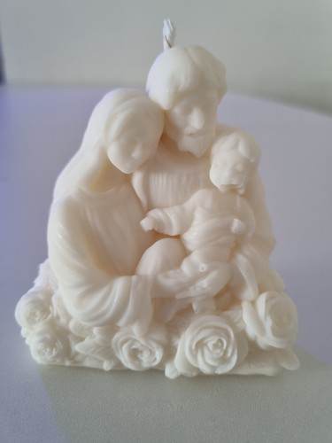 Holy family candle unscented - holy,