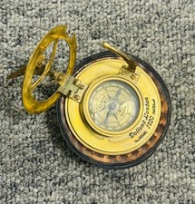Vintage - Style Brass Sundial