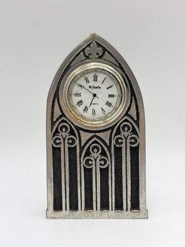 Vintage justin pewter - st,