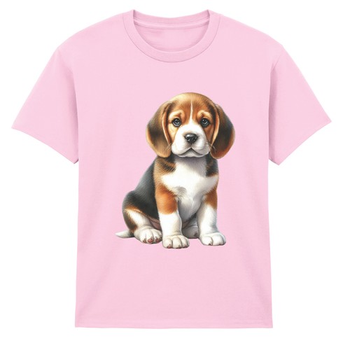 Cute beagle puppy kids shirt - cute,