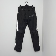 Akito Typhoon Motorcycle Trousers Mens 32 Black Textile Waterproof Riding Gear