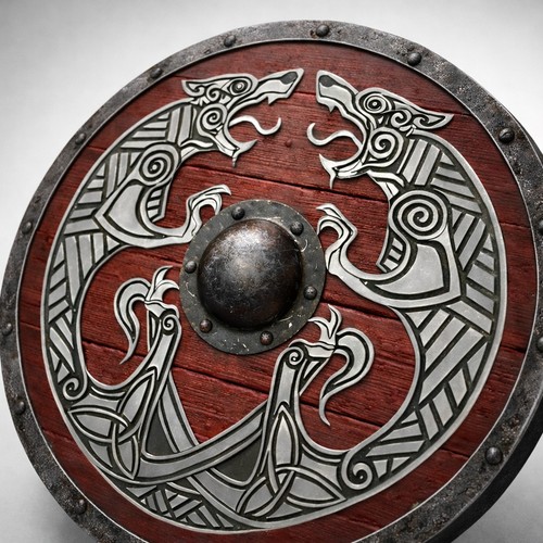 Authentic battleworn viking - battleworn,