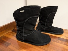 Emu Australia waterproof Charlotte black suede winter boots size uk 6 eu 39 usw8