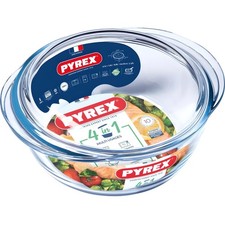 Pyrex 2.1L Round Glass