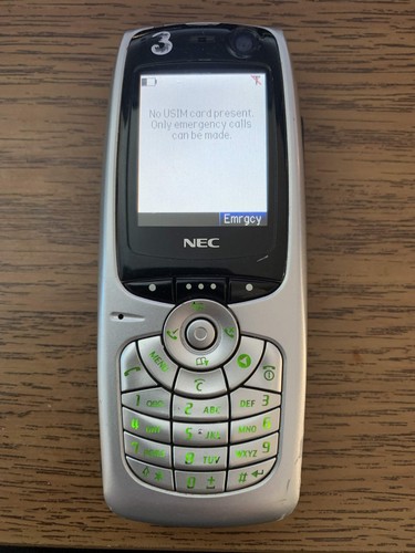 Black and silver nec e228 - black, (3