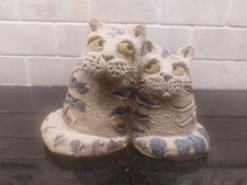 Studio Art Pottery Love Cats