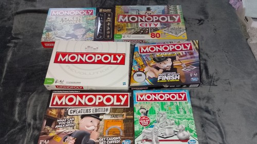 Monopoly board game job - x6,