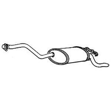 Rear Exhaust Tail Pipe With