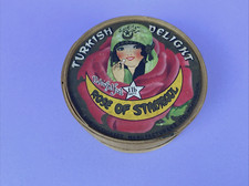 Vintage Turkish Delight 1 LB Wooden Sweet Box Oriental Confectionery Huntingdon