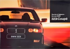 BMW 323i 3-series Coupe (E36) Brochure 1995