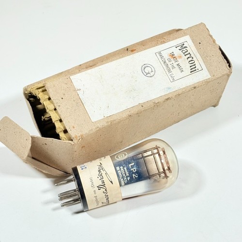 Marconi lp2 valve tube made - marconi,