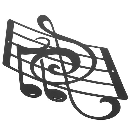 Music metal sign - metal, hanging