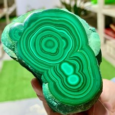 395G Natural glossy Malachite